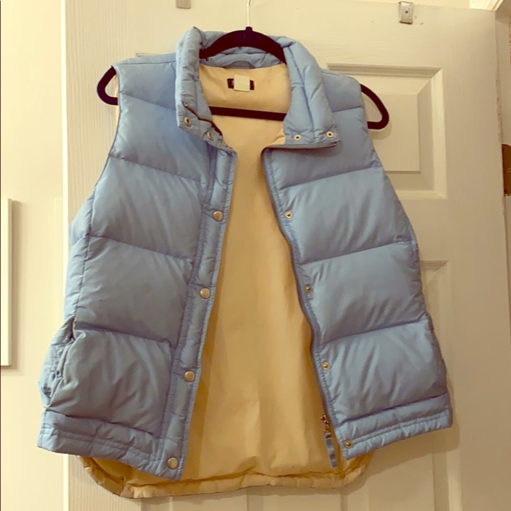 J crew puffy vest